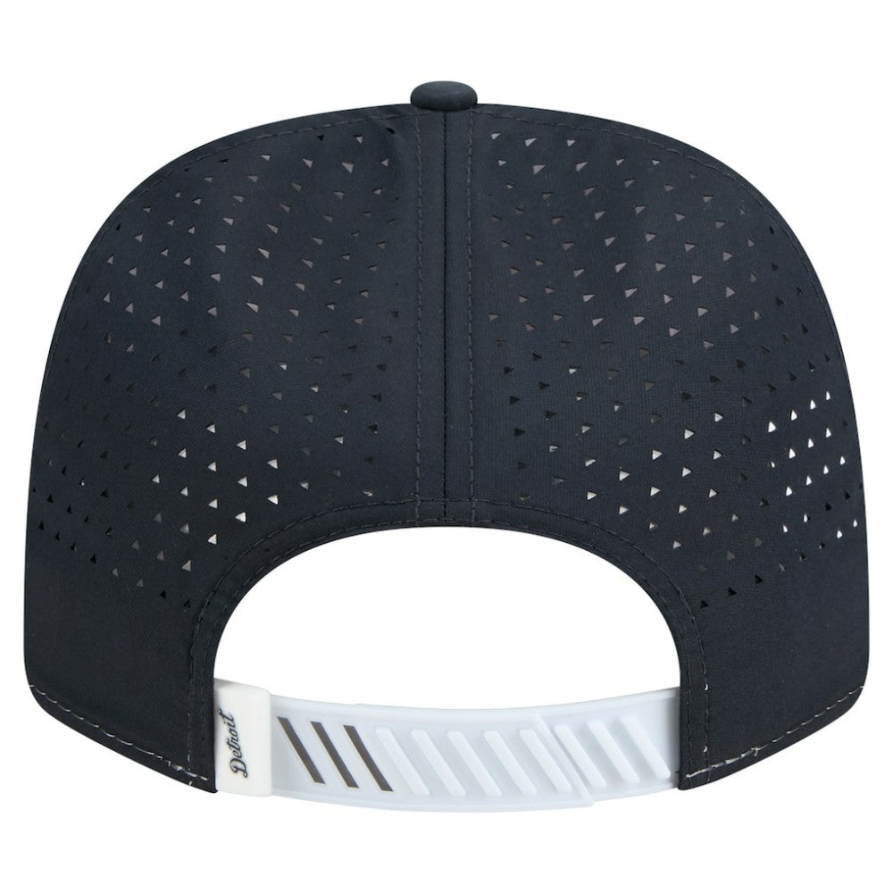 Detroit Tigers New Era Established Patch 9SEVENTY Adjustable Hat - White/Navy Hats