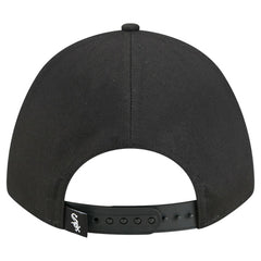 Chicago White Sox New Era Women's Metallic A-Frame 9FORTY Adjustable Hat - Black Hats
