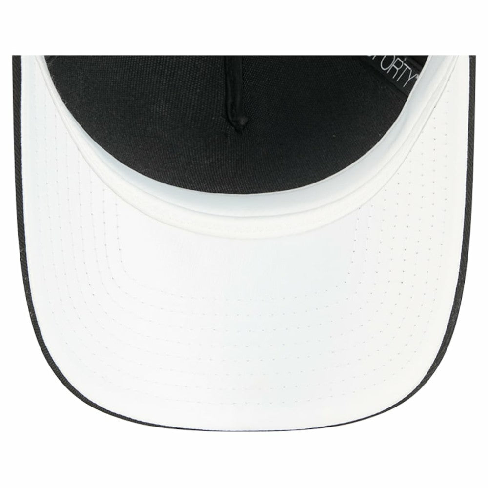 San Francisco Giants New Era Women's Metallic A-Frame 9FORTY Adjustable Hat - Black Hats