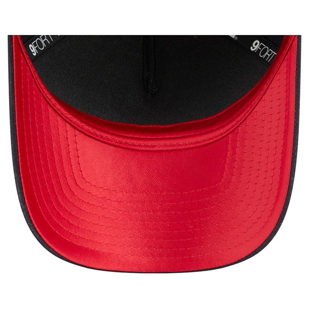 Boston Red Sox New Era Women's Metallic A-Frame 9FORTY Adjustable Hat - Navy Hats