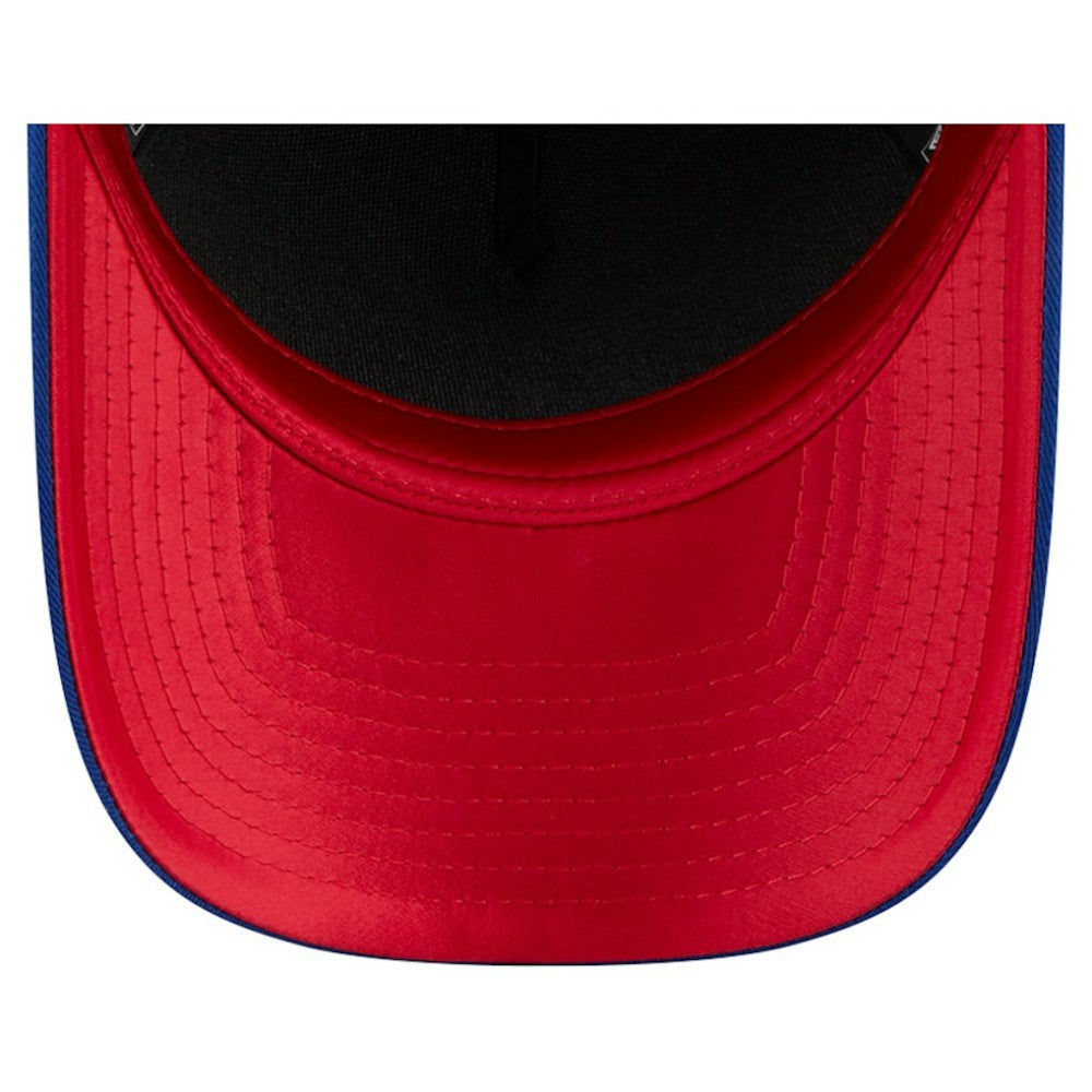 Chicago Cubs New Era Women's Metallic A-Frame 9FORTY Adjustable Hat - Royal Hats