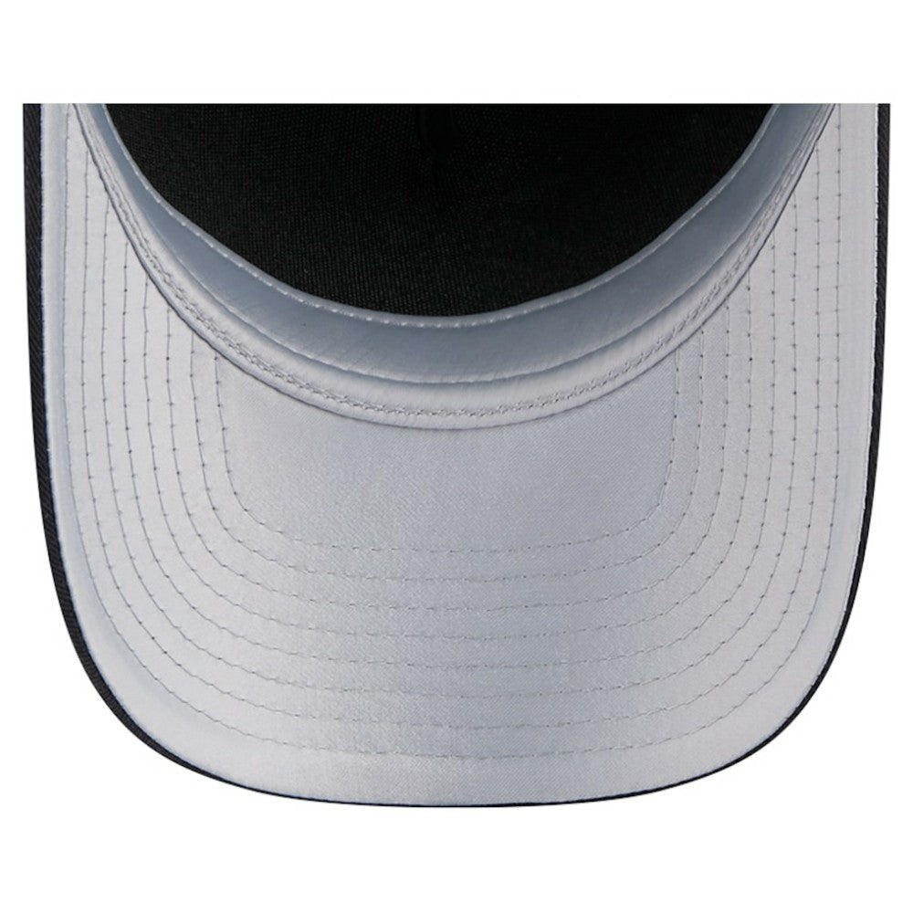 Detroit Tigers New Era Women's Metallic A-Frame 9FORTY Adjustable Hat - Navy Hats