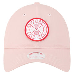 Washington Nationals New Era Women's Bloom 9TWENTY Adjustable Hat - Pink Hats