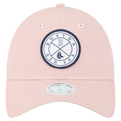 Boston Red Sox New Era Women's Bloom 9TWENTY Adjustable Hat - Pink Hats
