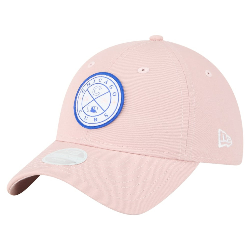 Chicago Cubs New Era Women's Bloom 9TWENTY Adjustable Hat - Pink Hats