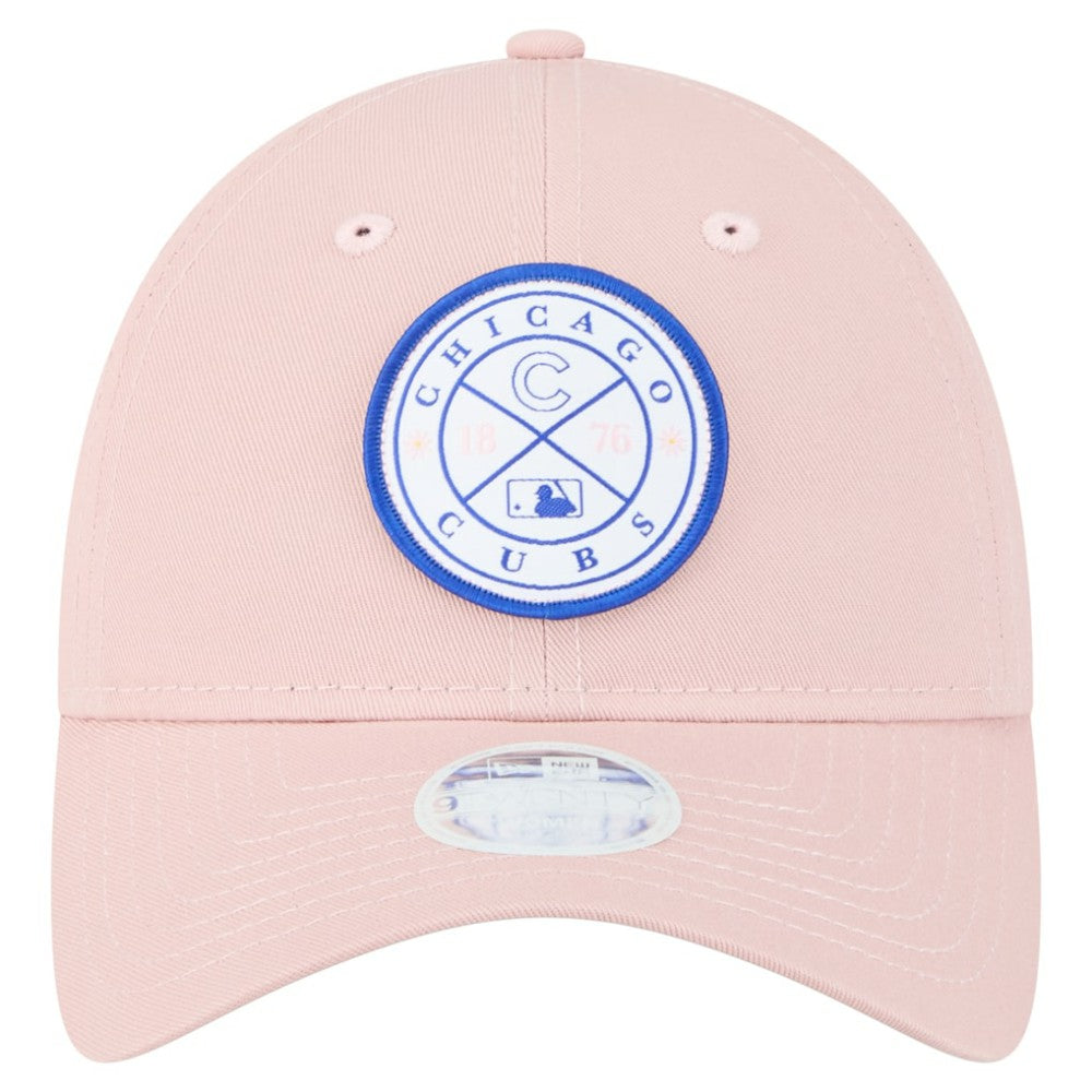 Chicago Cubs New Era Women's Bloom 9TWENTY Adjustable Hat - Pink Hats