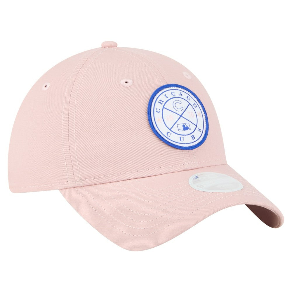 Chicago Cubs New Era Women's Bloom 9TWENTY Adjustable Hat - Pink Hats