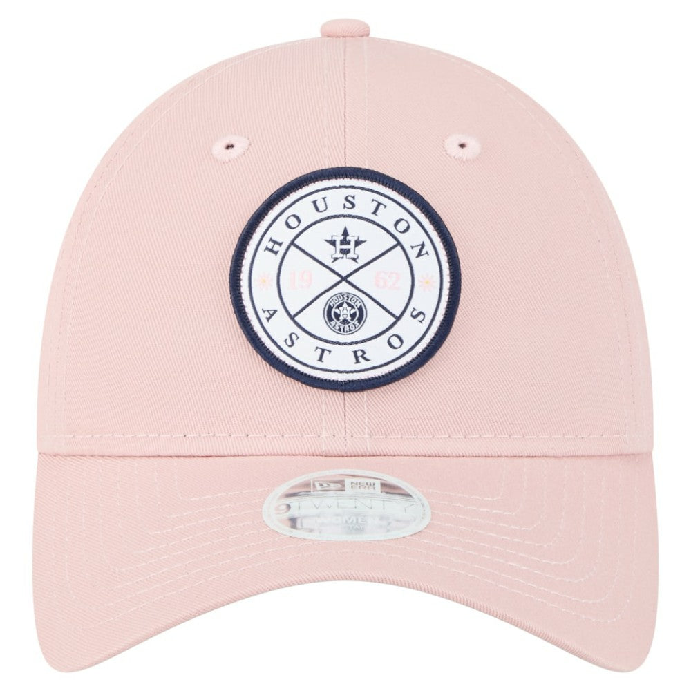 Houston Astros New Era Women's Bloom 9TWENTY Adjustable Hat - Pink Hats
