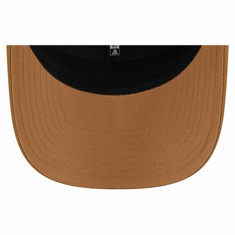 Atlanta Braves New Era 9SEVENTY Trucker Adjustable Hat - Stone Hats