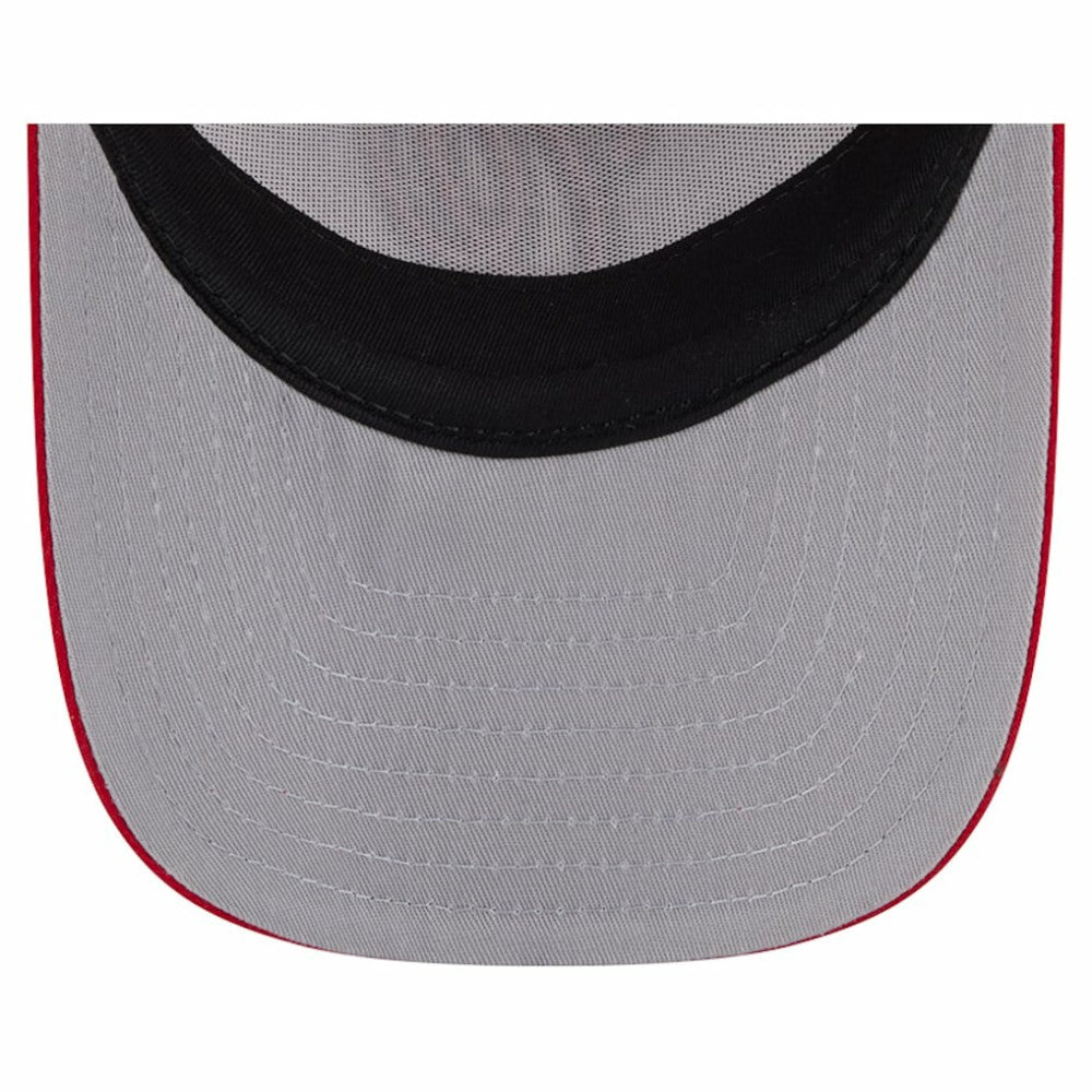 Washington Nationals New Era Banner A-Frame 9FIFTY Trucker Snapback Hat - Cream/Red Hats