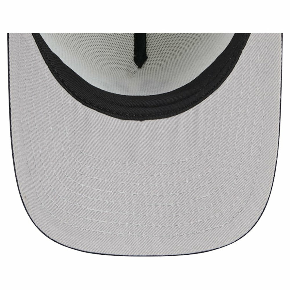 New York Yankees New Era Banner A-Frame 9FIFTY Trucker Snapback Hat - Cream/Navy Hats