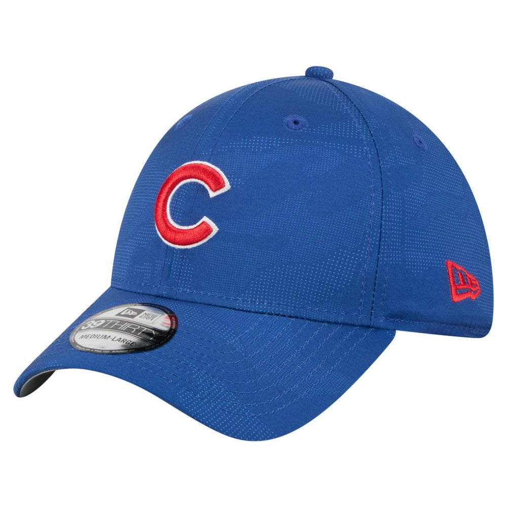 Chicago Cubs New Era Tonal Camo 39THIRTY Flex Hat - Royal Hats