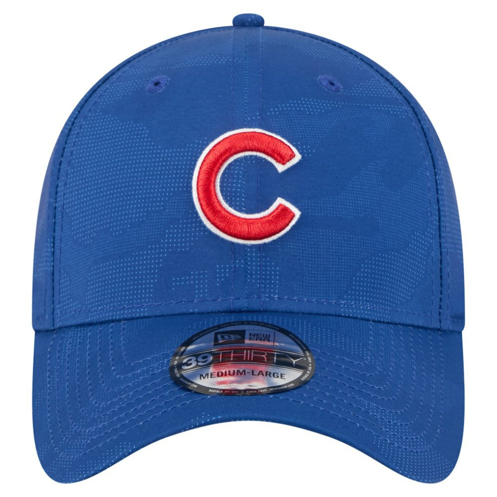 Chicago Cubs New Era Tonal Camo 39THIRTY Flex Hat - Royal Hats