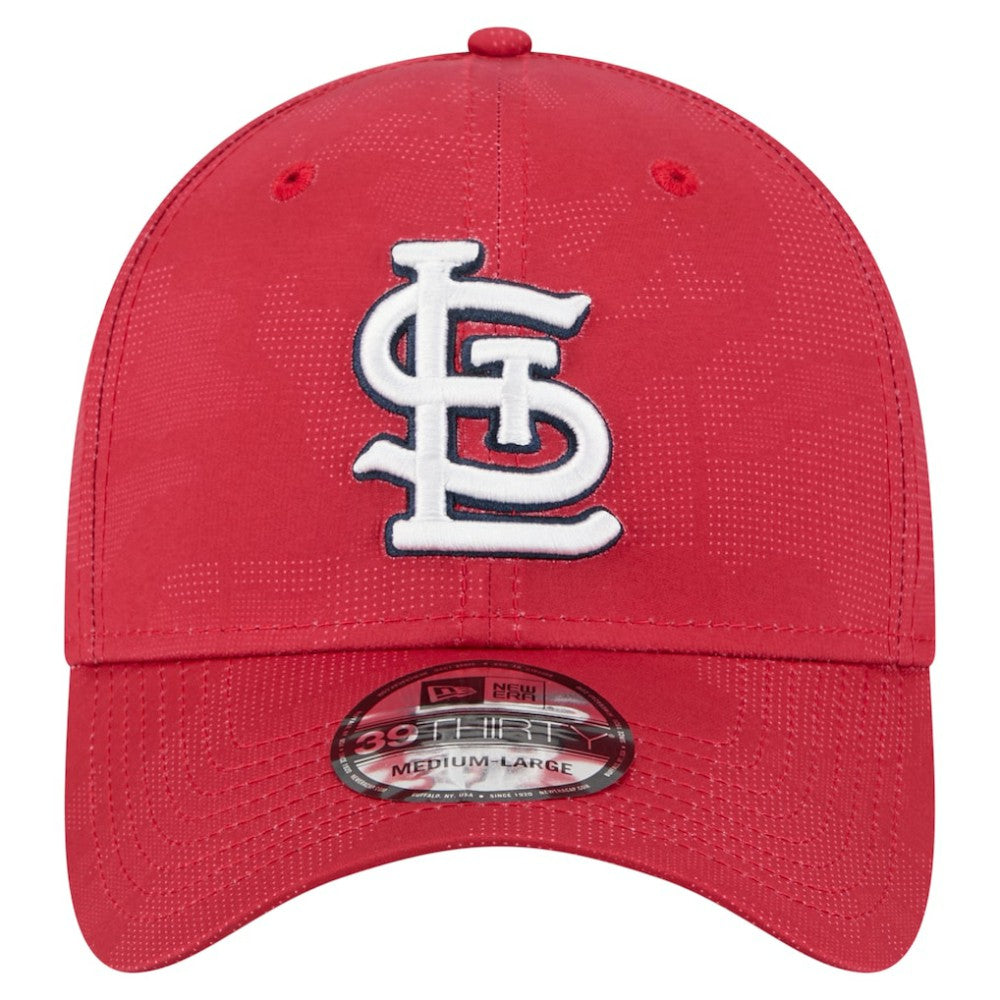 St. Louis Cardinals New Era Tonal Camo 39THIRTY Flex Hat - Red Hats