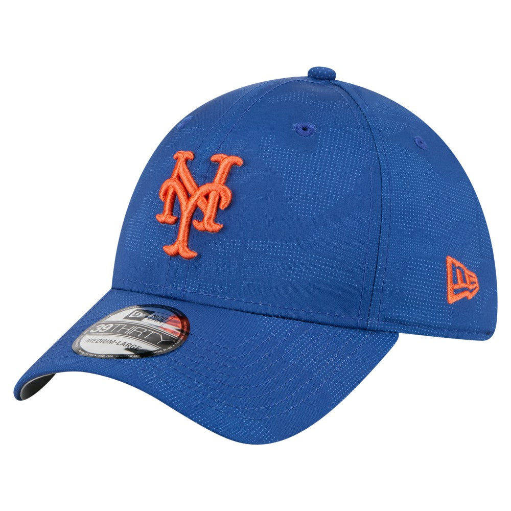 New York Mets New Era Tonal Camo 39THIRTY Flex Hat - Royal Hats