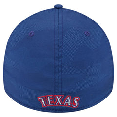 Texas Rangers New Era Tonal Camo 39THIRTY Flex Hat - Royal Hats