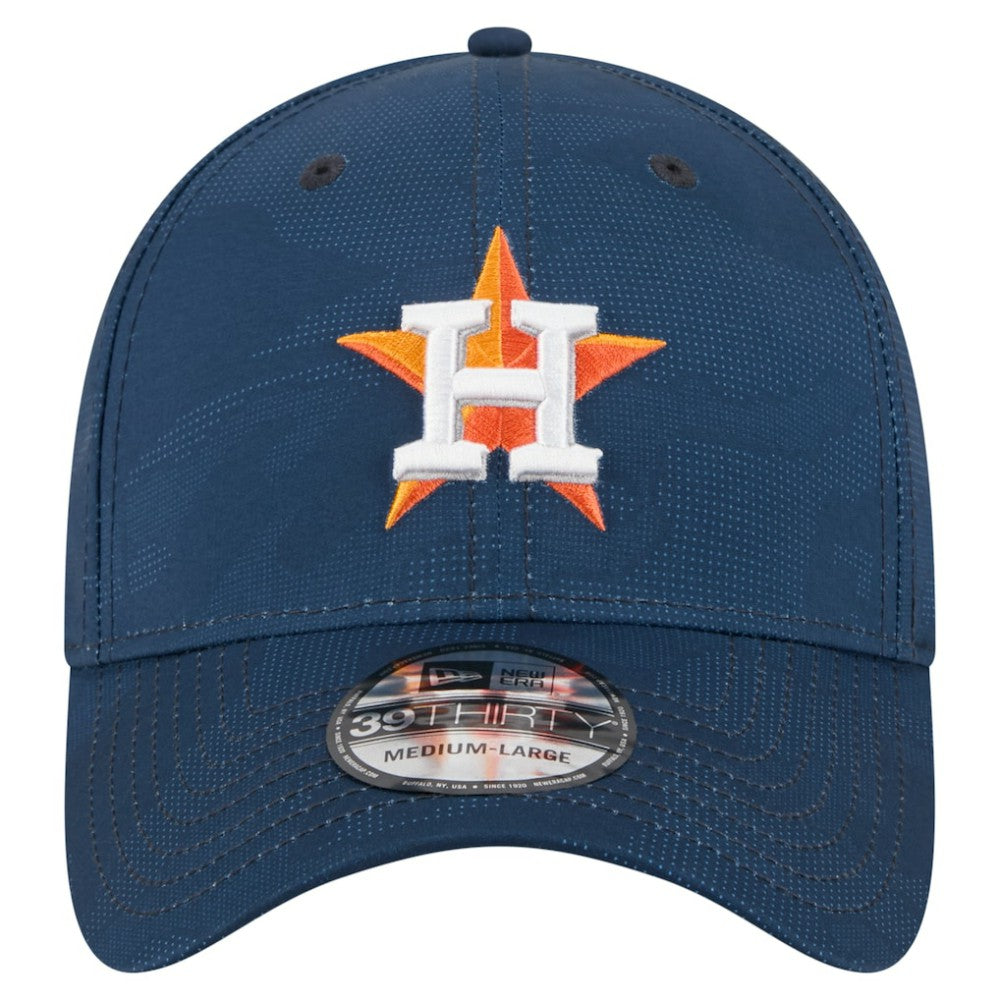 Houston Astros New Era Tonal Camo 39THIRTY Flex Hat - Navy Hats