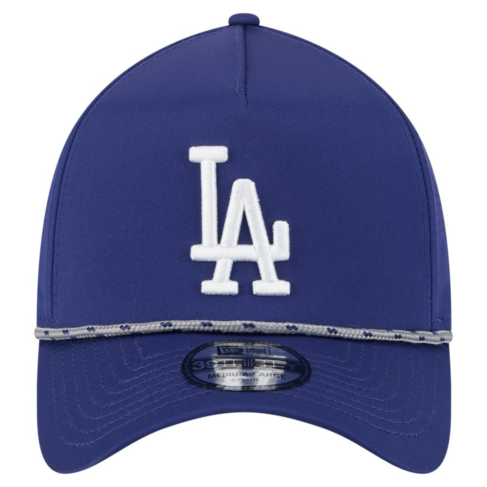 Los Angeles Dodgers New Era 39THIRTY A-Frame Perforated Flex Hat - Royal Hats