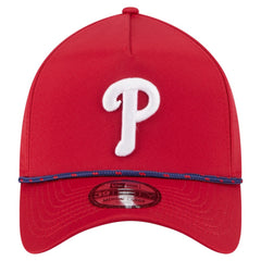 Philadelphia Phillies New Era 39THIRTY A-Frame Perforated Flex Hat - Red Hats