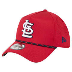 St. Louis Cardinals New Era 39THIRTY A-Frame Perforated Flex Hat - Red Hats