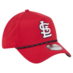 St. Louis Cardinals New Era 39THIRTY A-Frame Perforated Flex Hat - Red Hats