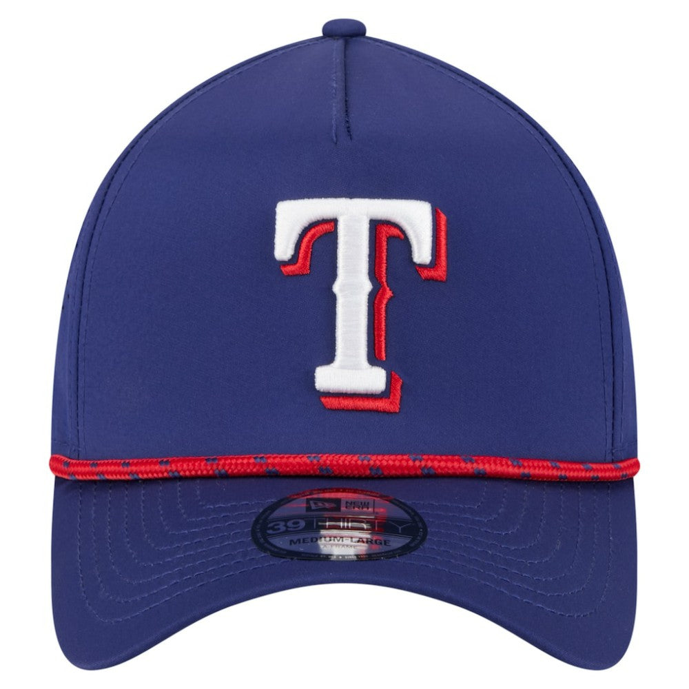 Texas Rangers New Era 39THIRTY A-Frame Perforated Flex Hat - Royal Hats