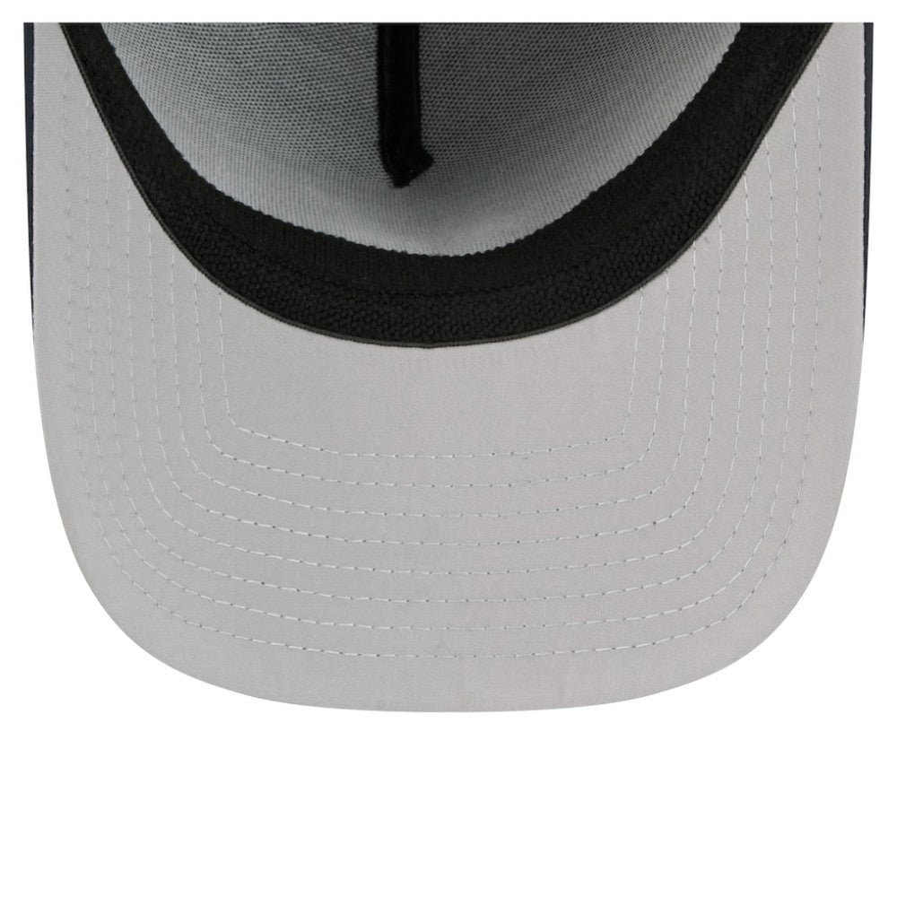 Atlanta Braves New Era 39THIRTY A-Frame Perforated Flex Hat - Navy Hats