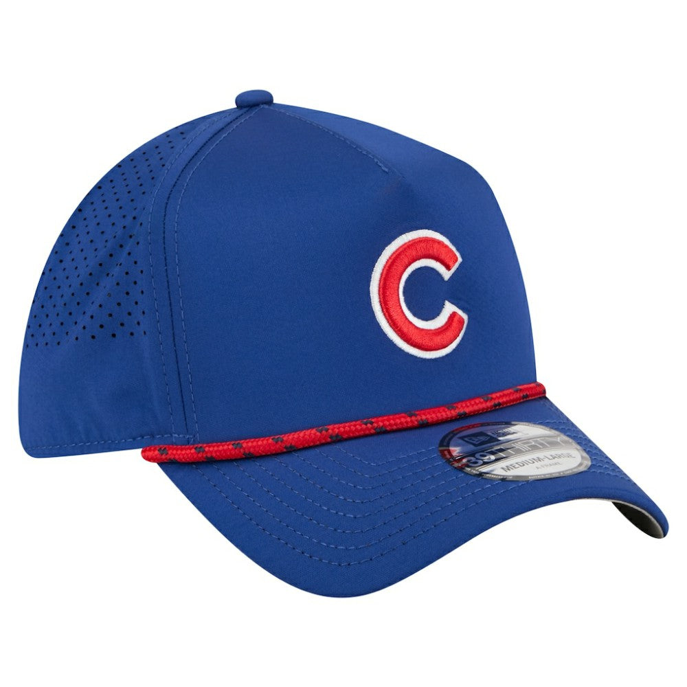 Chicago Cubs New Era 39THIRTY A-Frame Perforated Flex Hat - Royal Hats