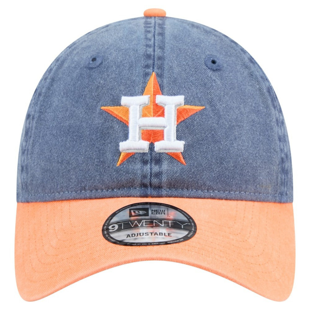 Houston Astros New Era Select 9TWENTY Adjustable Hat - Navy/Orange Hats