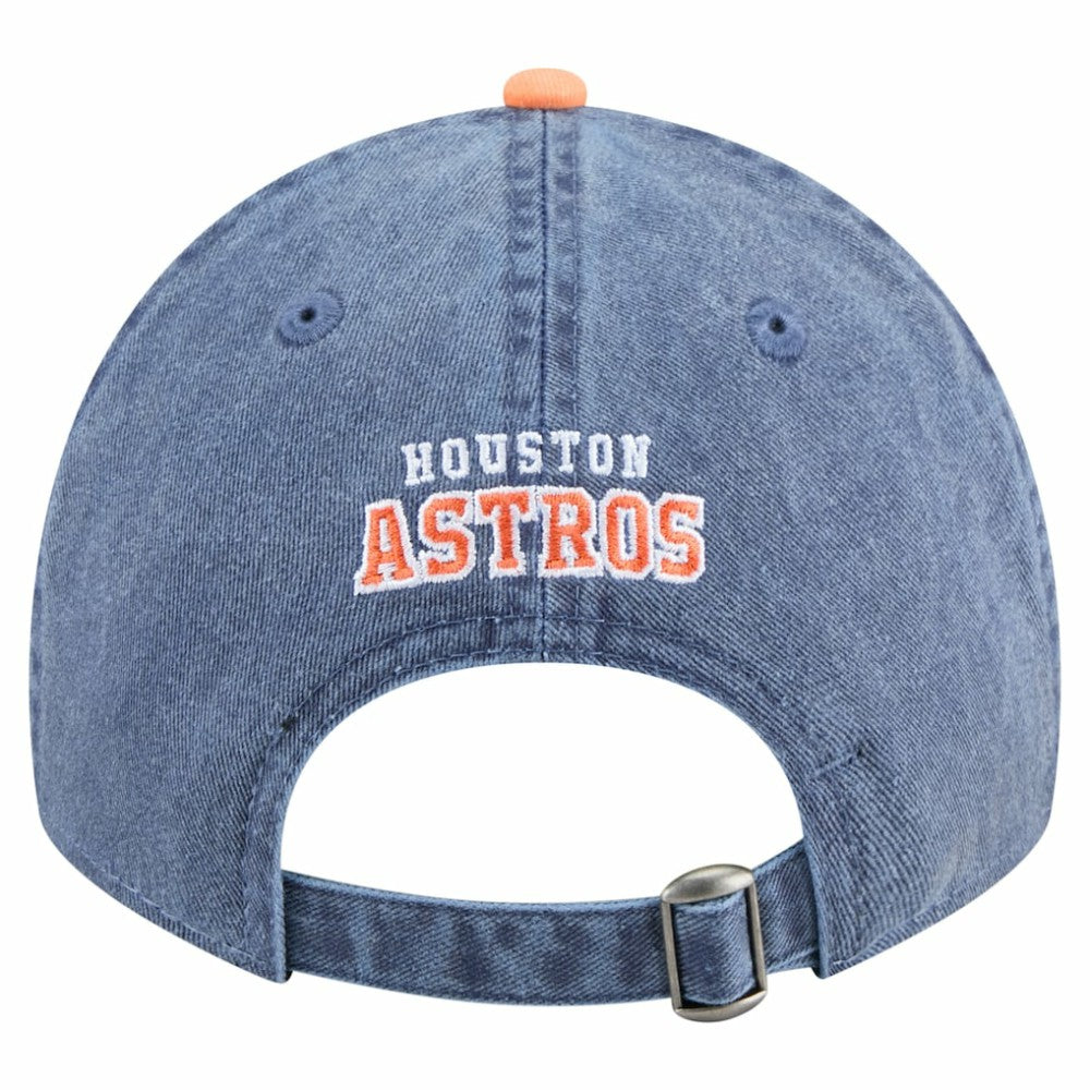Houston Astros New Era Select 9TWENTY Adjustable Hat - Navy/Orange Hats