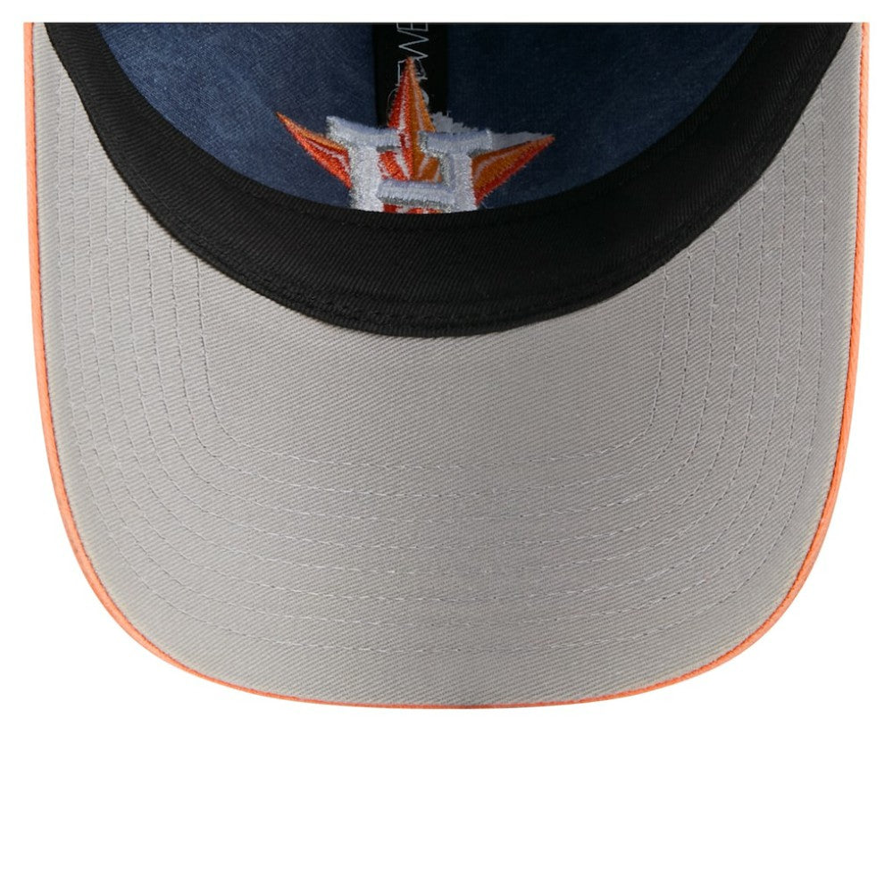 Houston Astros New Era Select 9TWENTY Adjustable Hat - Navy/Orange Hats