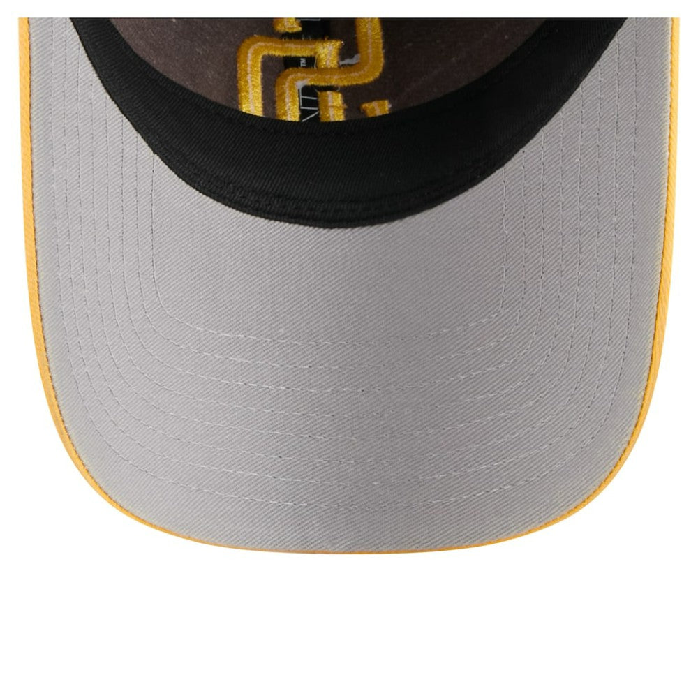 San Diego Padres New Era Select 9TWENTY Adjustable Hat - Brown/Gold Hats