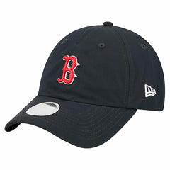 Boston Red Sox New Era Women's Team Pony Tail 9FORTY Flex Hat - Navy Hats