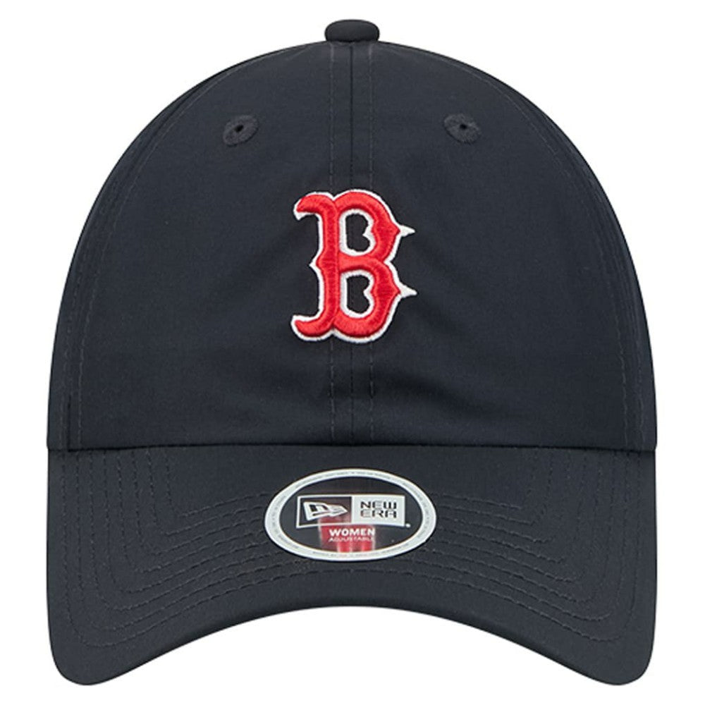 Boston Red Sox New Era Women's Team Pony Tail 9FORTY Flex Hat - Navy Hats