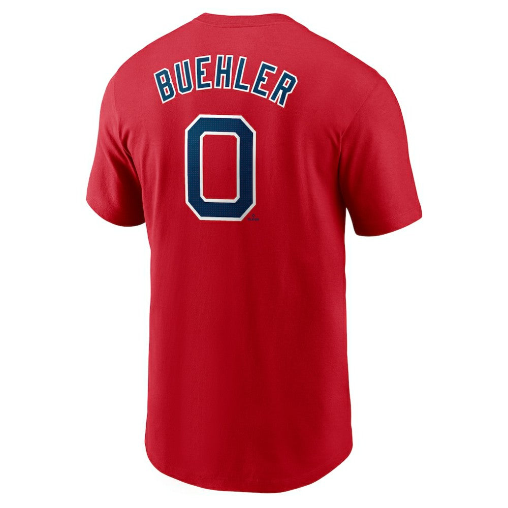 Walker Buehler Boston Red Sox Nike Fuse Name & Number T-Shirt - Red T-shirts
