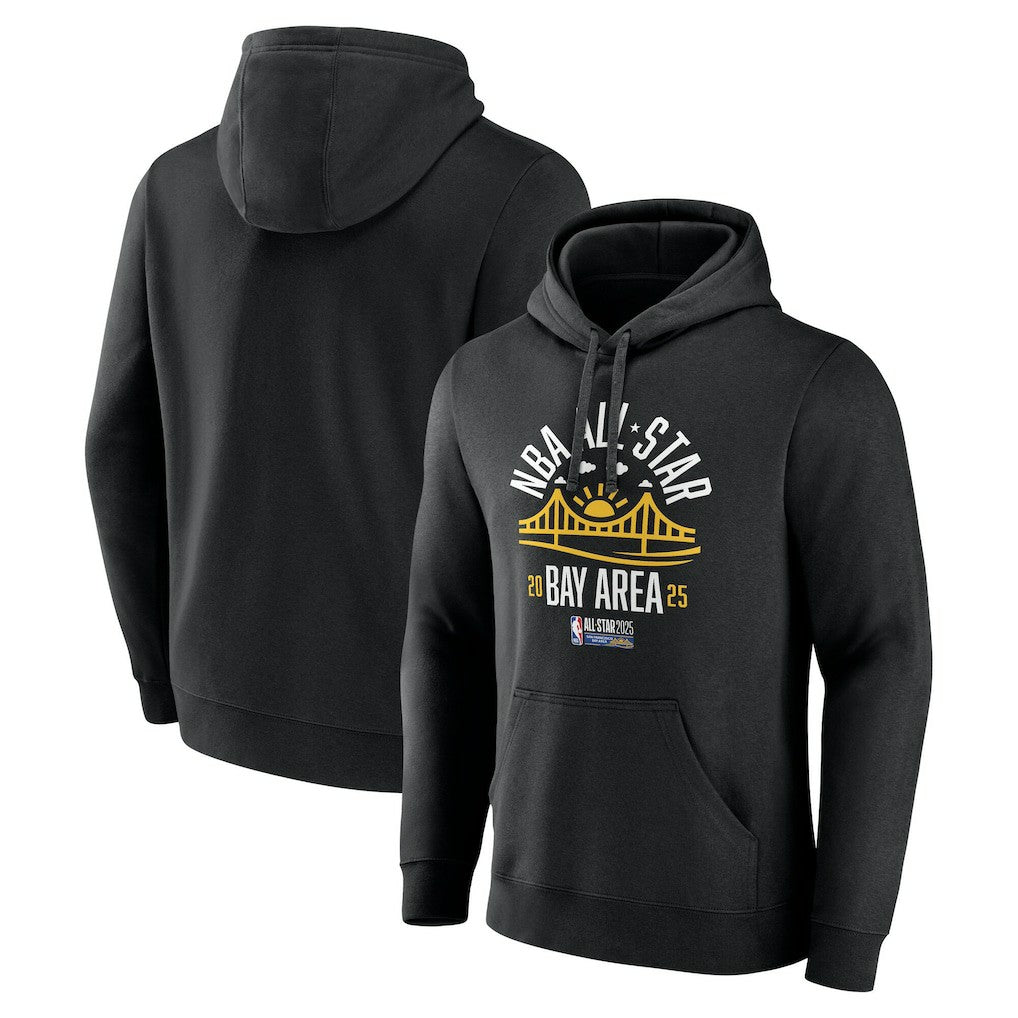 2025 NBA All-Star Game Unisex Bay Bridge Pullover Hoodie Black