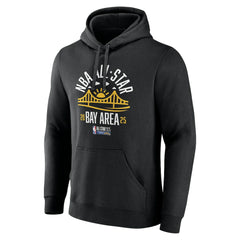 2025 NBA All-Star Game Unisex Bay Bridge Pullover Hoodie Black