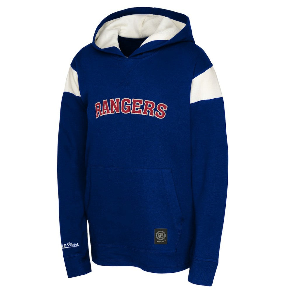 NHL New York Rangers Youth Thermal Lightweight Pullover Hoodie - Navy