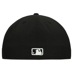 Cleveland Guardians New Era Tri-Hit 59FIFTY Fitted Hat - Black Hats