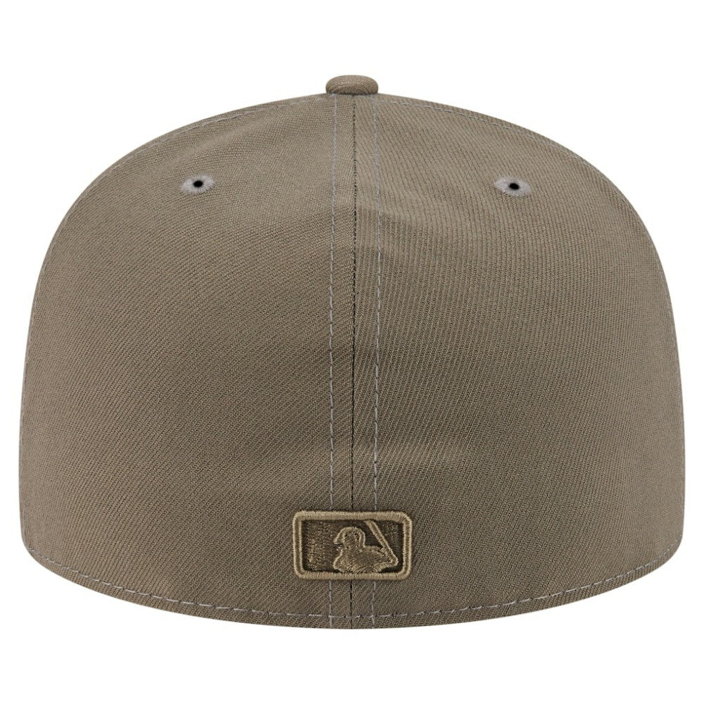 Colorado Rockies New Era Color Pack A-Frame 59FIFTY Fitted Hat - Olive Hats