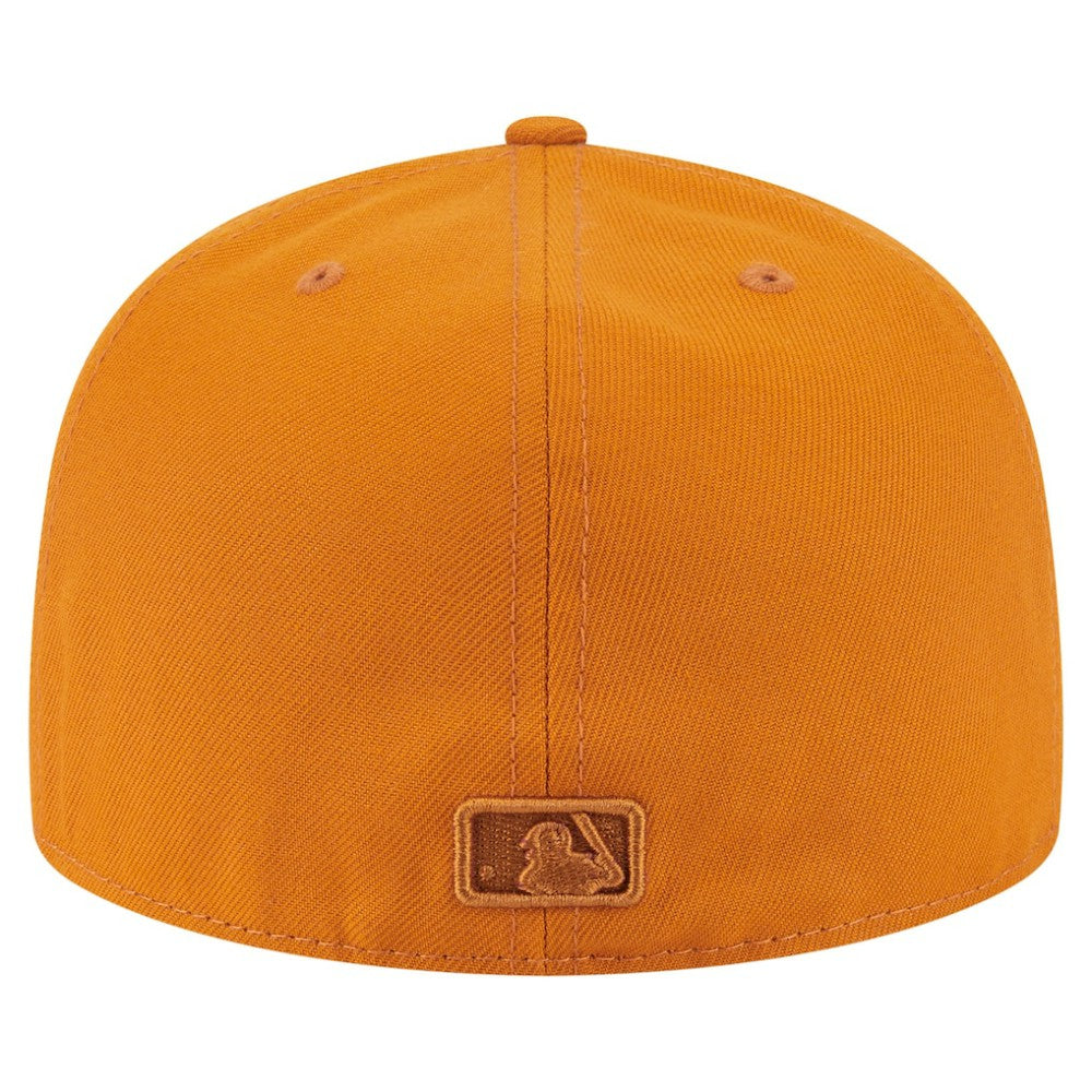 Atlanta Braves New Era Color Pack A-Frame 59FIFTY Fitted Hat - Orange Hats