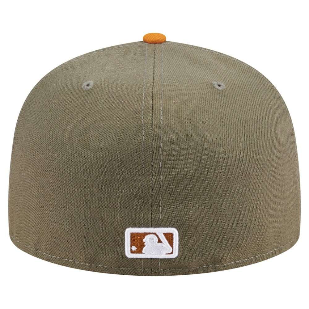 St. Louis Cardinals New Era Two-Tone Color Pack A-Frame 59FIFTY Fitted Hat - Olive/Orange Hats