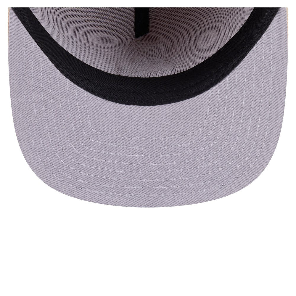 Los Angeles Dodgers New Era Two-Tone Color Pack A-Frame 59FIFTY Fitted Hat - Orange/Light Beige Hats