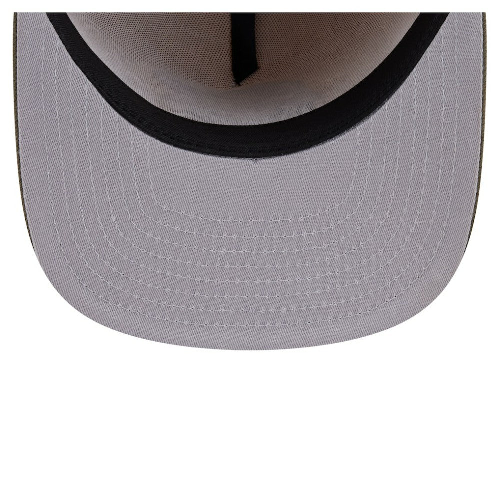 Baltimore Orioles New Era Two-Tone Color Pack A-Frame 59FIFTY Fitted Hat - Light Beige/Olive Hats