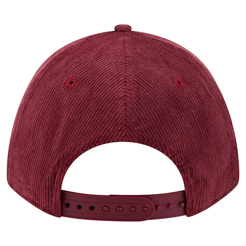Washington Commanders New Era Cord Corduroy 9FORTY A-Frame Adjustable Hat Burgundy