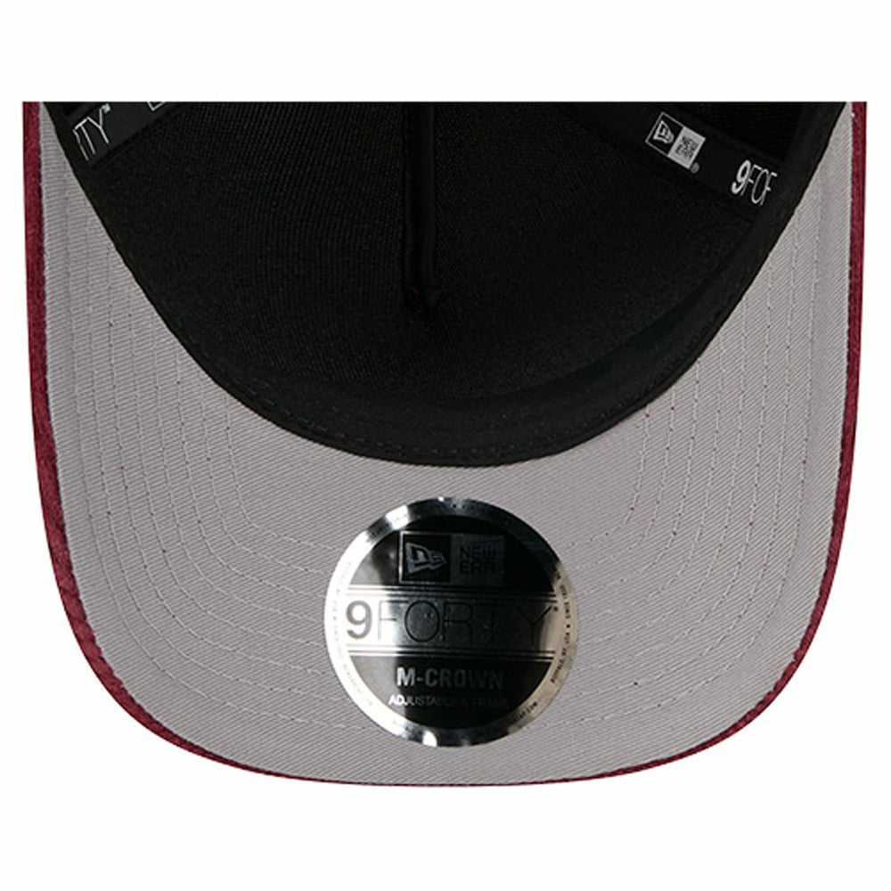 Washington Commanders New Era Cord Corduroy 9FORTY A-Frame Adjustable Hat Burgundy