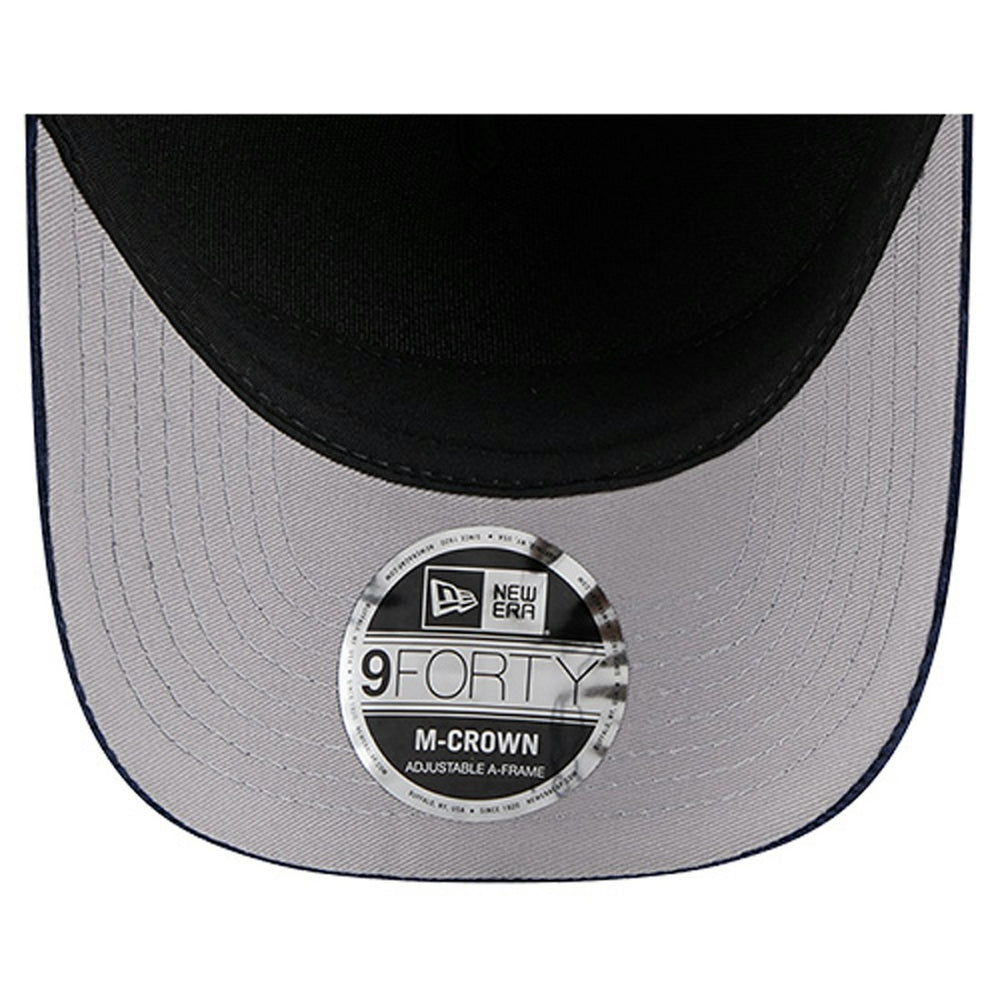 Houston Texans New Era Cord Corduroy 9FORTY A-Frame Adjustable Hat Navy