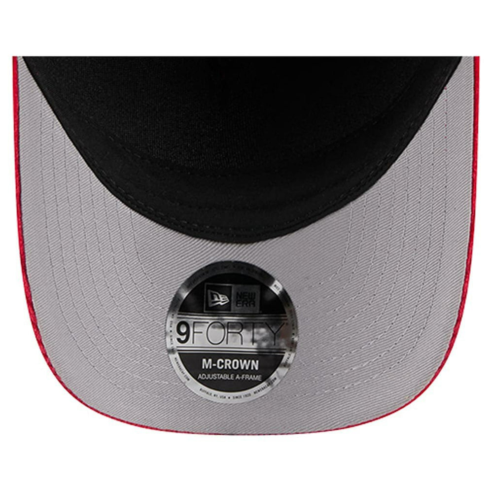 Kansas City Chiefs New Era Cord Corduroy 9FORTY A-Frame Adjustable Hat Red