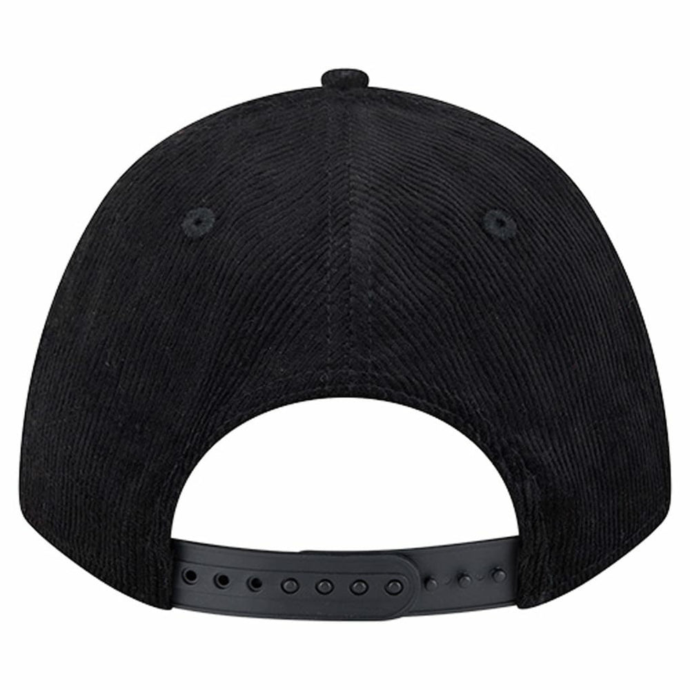 Pittsburgh Steelers New Era Cord Corduroy 9FORTY A-Frame Adjustable Hat Black