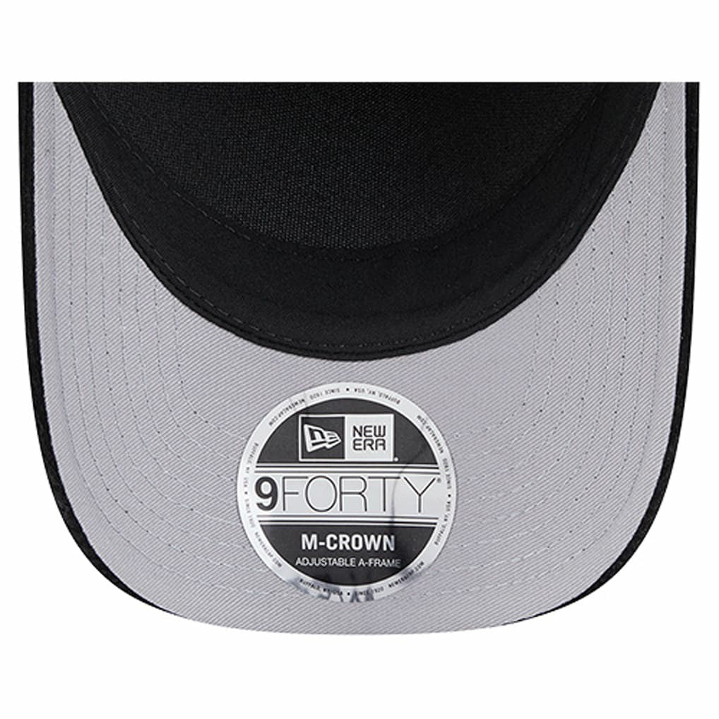Pittsburgh Steelers New Era Cord Corduroy 9FORTY A-Frame Adjustable Hat Black